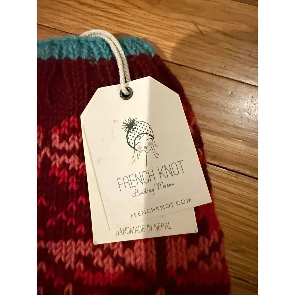 New Free People x French Knot Snowflake Dog Sweater Size S